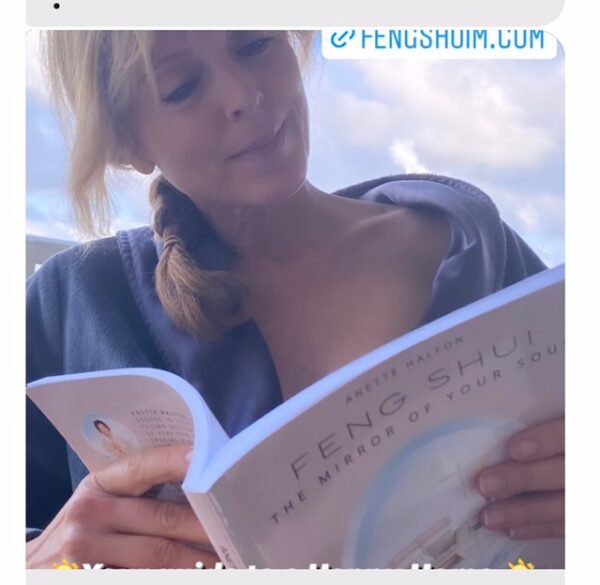 Marla maples reading my book